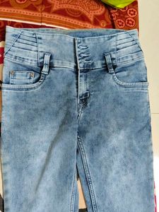 Stylish Light Blue Denim Jeans