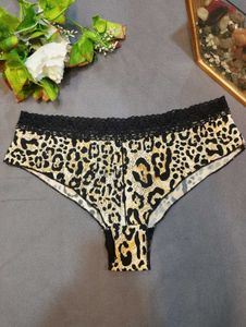 Leopard Print Laced Panties