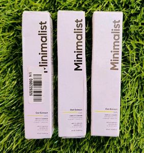 3 Minimalist Face Cleaner