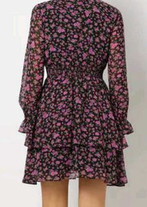 Fit And Flare Dress Floral 🌻🌷💐