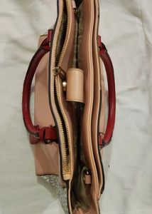 Michael Kors Tote Bag - Pink Pastel &amp; Logo