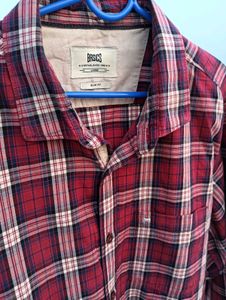 BasicS Checked shirt