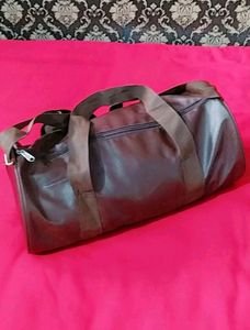 Leather Gym Bag