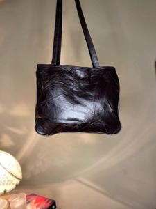 COMPASS Leather Shoulder Bag