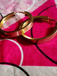 Gold Hoop Earrings