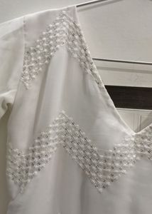 White Short Kurti