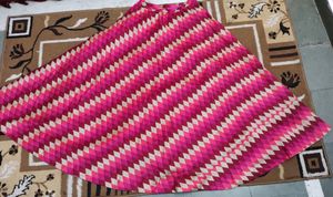 Multi Colour Long Ethnic Skirt
