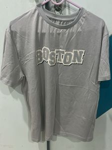 Gray Boston Tee