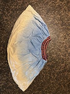 Striped Blue &amp; White Skirt