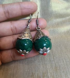 Emerald Green Earrings