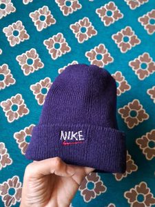 Blue Knit Hat