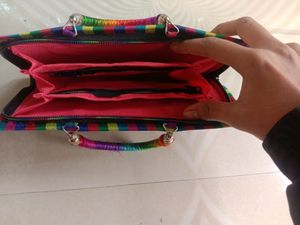 Multicolored Hand Purse