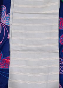 Blue Striped Kurta For Men