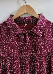 Ask Star Pretty Floral Top!