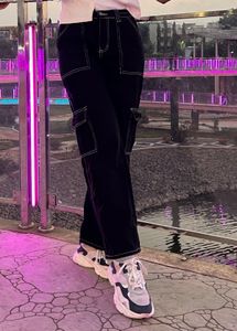Black Cargo Pants