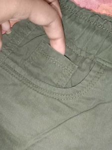 Olive Green Shorts