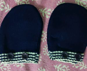 Woolen Head Caps And Mittens