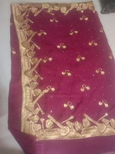 Musical Instruments Saree