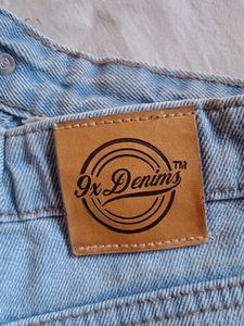 Light Wash Wide Leg Jeans