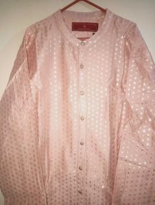 Men&#39;s Peach Kurta