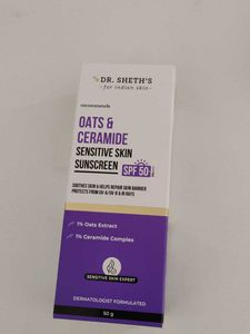 Dr. Sheth's Sunscreen SPF 50