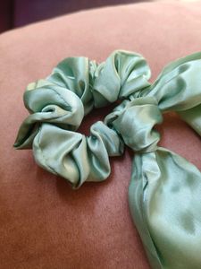 Light Teal Coloured Hair Tie