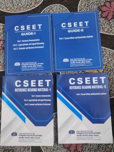 CSEET Study Material - Set of 4
