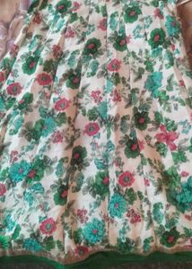 Floral Skirt and Top Set