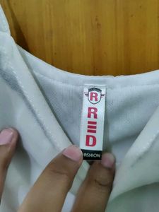 Floral cute red and white jumpsuit ♥️