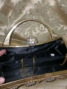 Beautiful Golden Clutch