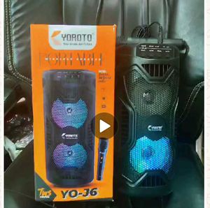 Wireless mini Tower Bluetooth Speaker With Mic