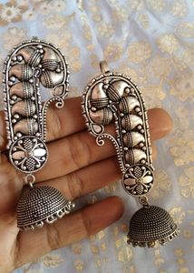 Oxidised Pure Rajwadi Earring