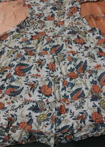 Kurti Flared Tiered