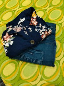 Jeans With Crop Top
