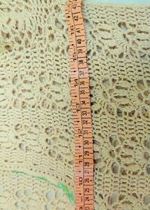 Hand Made Crochet Hoodie - Vintage Style