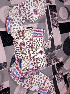 Boho Patchwork Top