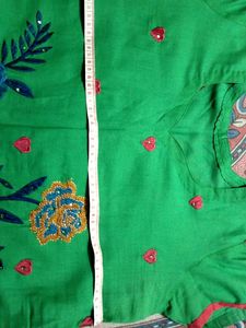 Beautiful Green Colour Kurta