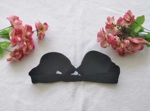Black Strapless Bra