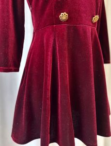 🎉🎉SALE🎉🎉 Korean Velvet Dress