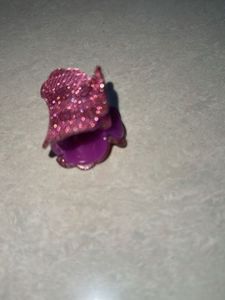 Sparkly Pink Hair Claw Clip