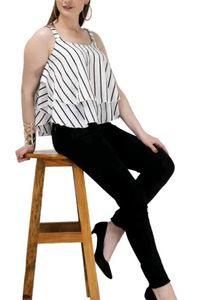 Striped Sleeveless Top