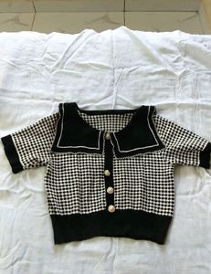 Korean Sailor Collar Top