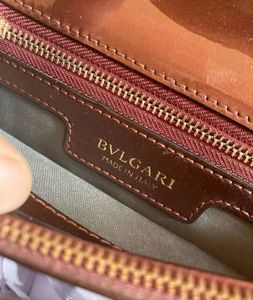 Authentic Bvlgari Serpenti Forever Patent Leather