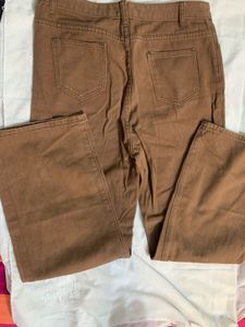 Brown Straight Leg Jeans