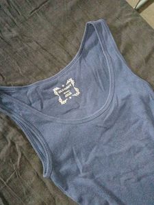 Navy Blue Tank Top