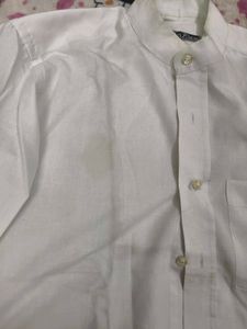 White Long Sleeve Shirt in XXL size i