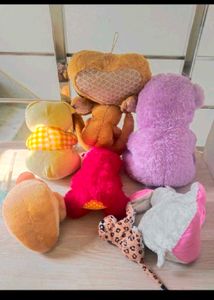 Combo Of Various Big Small Stuffed Toys