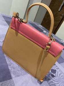 Two-Tone Handbag
