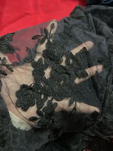 Black Lace Mini Dress