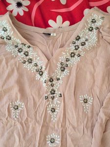 Embroidered Women's Kurta